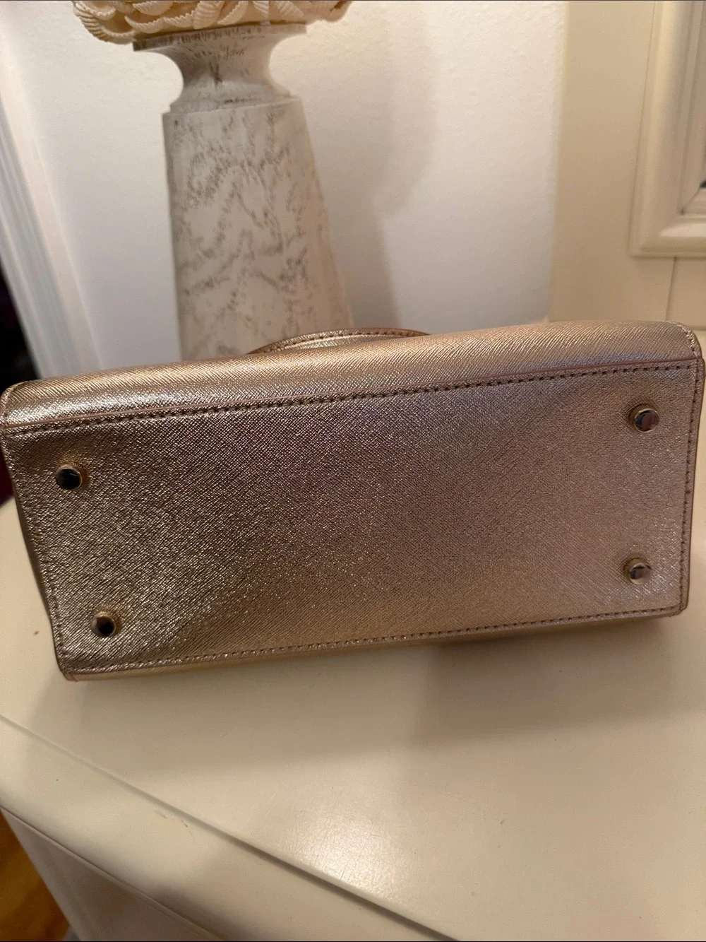Kate Spade Metallic Rose Gold Purse
